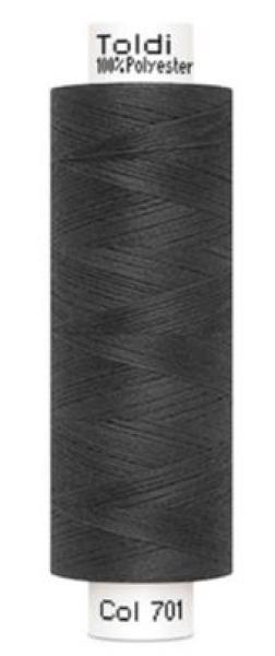 Toldi Nähgarn Farbe 701 anthrazit 500 m