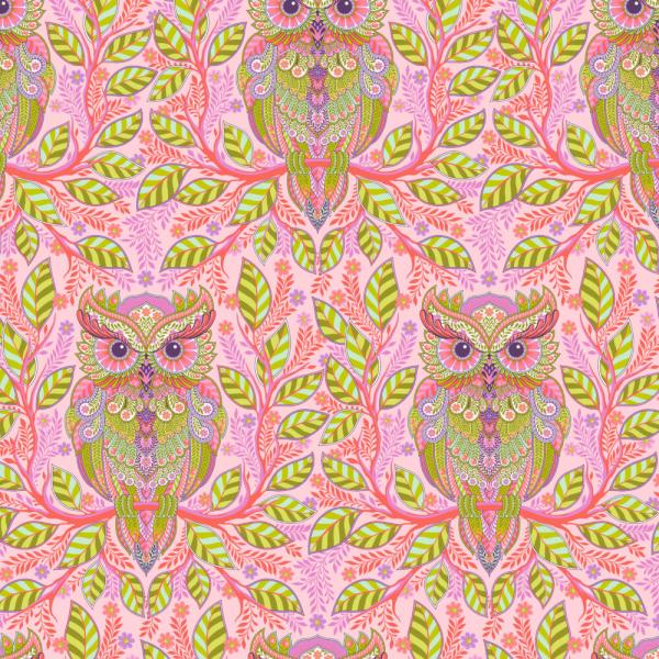 Patchworkbaumwolle Full Moon II Eule von Tula Pink Fb. Honey Free Spirit