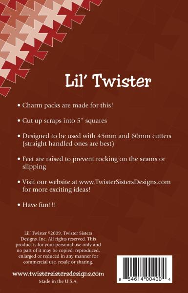 Lineal Lil Twister für 5 Inch Quadrate von Twister Sisters