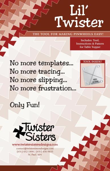 Lineal Lil Twister für 5 Inch Quadrate von Twister Sisters