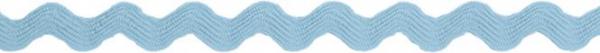 Zackenlitze hellblau 5 mm breit