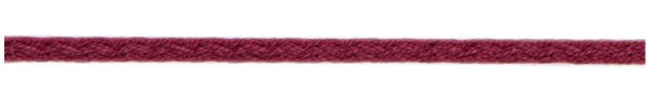 Anorak-Kordel 3 mm geflochten Fb. 750 Weinrot