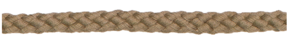 Bademantel-Kordel geflochten Fb. Beige 8mm