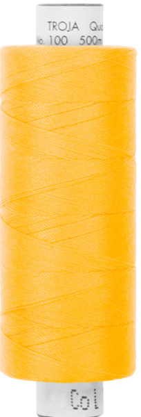Troja Nähgarn Polyester Fb. 0120 Gelb 500 m