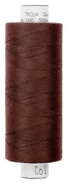 Nähgarn Troja Allesnäher 500 m 100% Polyester Fb. 1002 Tiefbraun