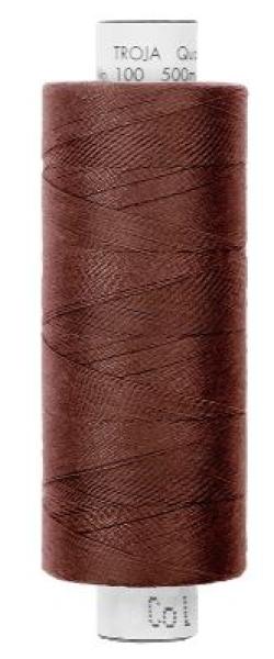 Troja Nähgarn Polyester Fb. 1224 Schokoladenbraun 500 m