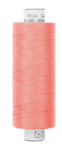 Nähgarn Troja Allesnäher 500 m 100% Polyester Fb. 637 Altrosa