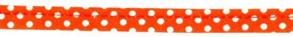 Paspelband gepunktet orange 198504-693 Veno