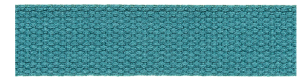 Gurtband Baumwolle 3 cm breit Fb. 292 Petrol-Aqua