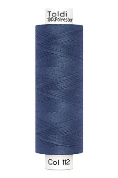 Toldi Nähgarn Polyester Fb. 112 hell jeansblau 500 m