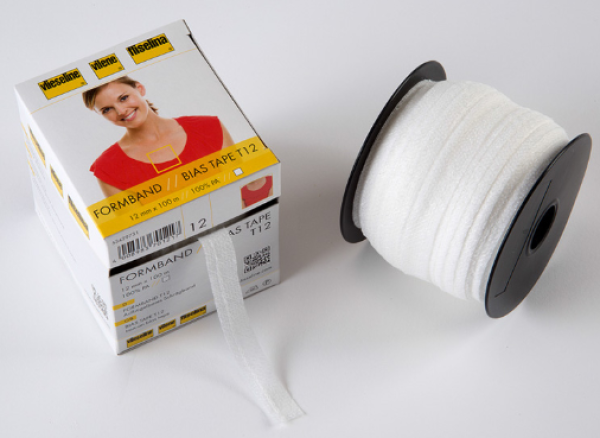 Formband T12 von Vlieseline Meterware weiß