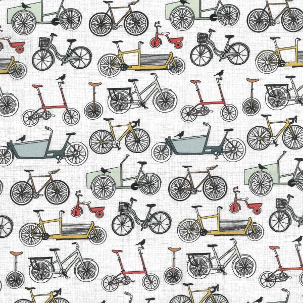 Baumwolle Serie Münster Fahrräder von Westfalenstoffe