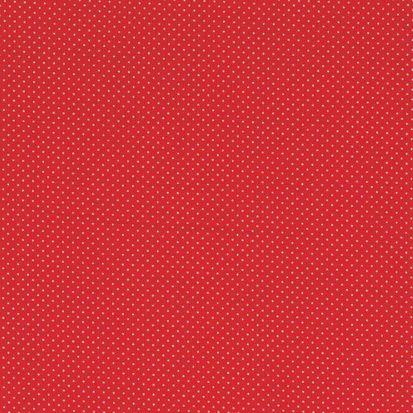 Baumwollstoff Druckstoff Capri rot-weiß Punkte von Westfalenstoffe