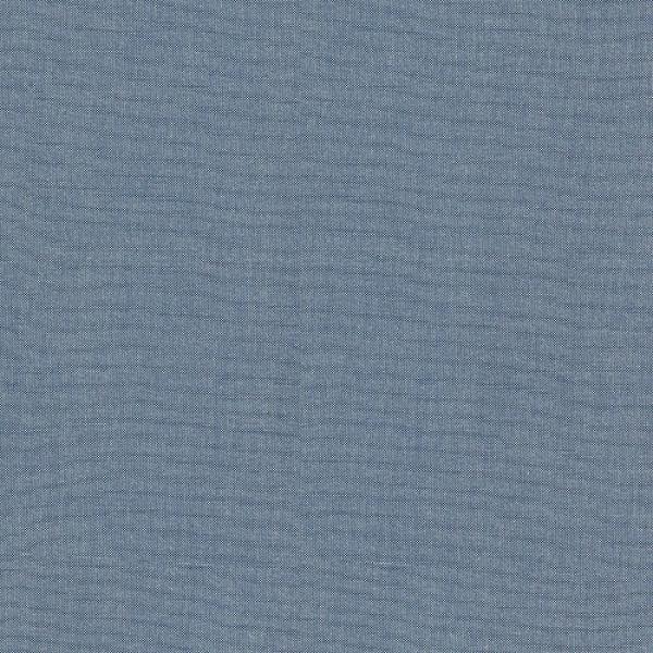 Baumwolle Webstoff Unimelange blau von Westfalenstoffe