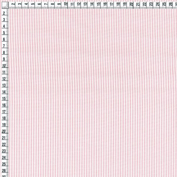 Webstoff Baumwolle Serie Oxford Rosa-weiß von Westfalenstoffe#