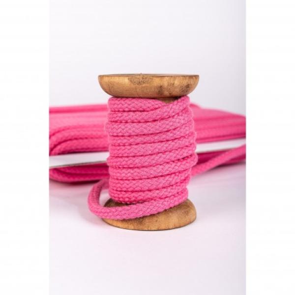 Baumwoll-Kordel Fb. Rosa 7 mm fest von Westfalenstoffe