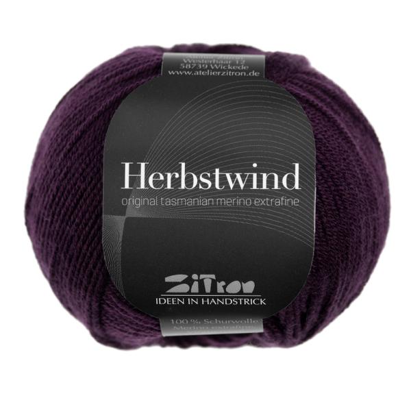 Herbstwind Tasmanian Merino Extrafein Fb. 22 Aubergine