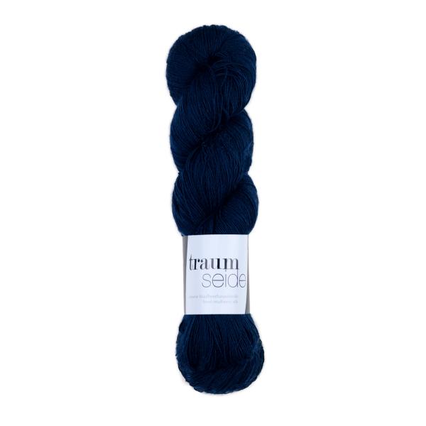 Traum Seide Fb. 071 Dunkelblau Atelier Zitron