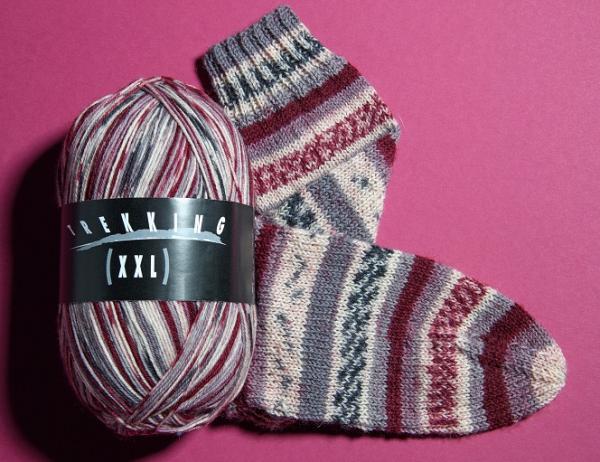 Trekking 4-fach Color Sockenwolle Fb. 823 von Atelier Zitron