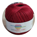 Baumwollgarn Hanna Cable Fb. 1320 dunkelrot
