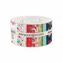 2 1/2 Inch Strips Cup of Cheer 40 Stk pro Rolle