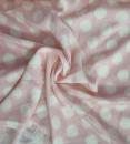 Viskose Rayon Momentum-Threaded Rosa mit Punkten Anna Maria