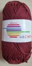 Carina Baumwollgarn Fb.499 Bordeauxrot