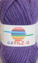 Filzwolle Filz It Fb. 6 Uni Lila von G-B