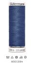 Nähgarn Allesnäher 200 m Polyester Fb. 68 Jeansblau von Gütermann