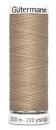 Nähgarn Allesnäher 200 m Polyester Fb. 215 Beige von Gütermann