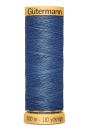 Nähgarn Ce N50 naturreine Baumwolle 100m Col. 5624 Jeansblau von Gütermann