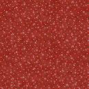 Patchworkbaumwolle Birds of a Feather by Gail Pan für Henry Glass 2907-88 rot mit Blumenranken