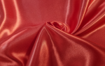Satin Stoff Fb. Rot 100% Polyester