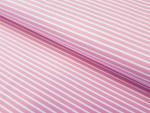 122031.0853 Baumwolljersey rosa-weiß gestreift