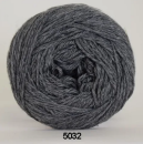 Organic Trio Hjertegarn Anthrazit Wolle Baumwolle Seide Mischgarn