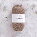 Alpacka 100% Alpaka Wollgarn Fb. Braun-beige melange von Järbo
