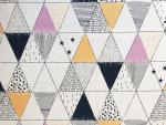 Canvas bunte Dreiecke von Katia