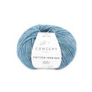 Baumwollgarn Cotton-Merino Fb. 133 grünblau