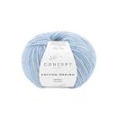 Katia Concept Wolle Cotton-Merino Fb. 131 hellblau