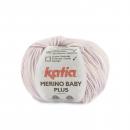 Katia Merino Baby Plus Fb.104 Rosa-Steingrau-Verlaufsgarn superwash