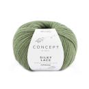 Silky Lace 80% Merino Extrafine Superwash - 20% Seide Fb. 186 Blassgrün