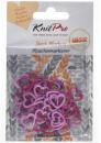 KnitPro Maschenmarkierer Metal Amour Herzchen rosa