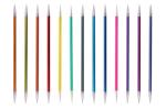 KnitPro Strumpfstricknadeln Zing 4,5 mm 15 cm