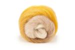 Poema Mohair Fb. 1 Beige-Senf-Verlauf von Laines du Nord