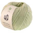 Natural Cotton GOTS Millefili- Zwirnung Fb.1 Blassgrün