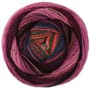 Gomitolo Modo Fb. 623 Schwarz-/Graurot/Koralle/Pink/Dunkelpetrol/ Dunkeloliv/Bordeaux/Fuchsia
