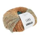 Leinenmischgarn Linello Fb.58 Rot-Blau-Senf von Langyarns