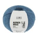 ALPACA SOXX 6-FACH/6-PLY Fb.21 azurblau melange von Langyarns