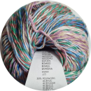 Tropical Baumwoll-Garn Fb. 7 Blau-Bunt von Langyarns
