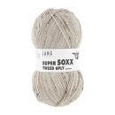 Langyarns SuperSoxx 6-fach Tweed Fb. 26 Beige- Braun